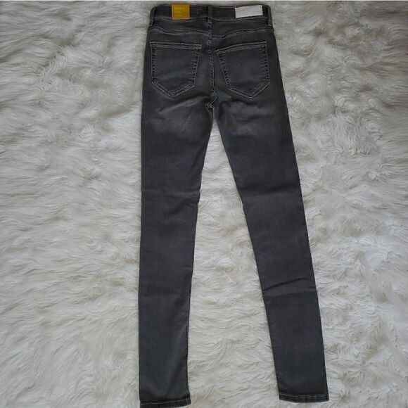 PULL&BEAR Super Skinny Mid Waist Jeans - Picture 2 of 4